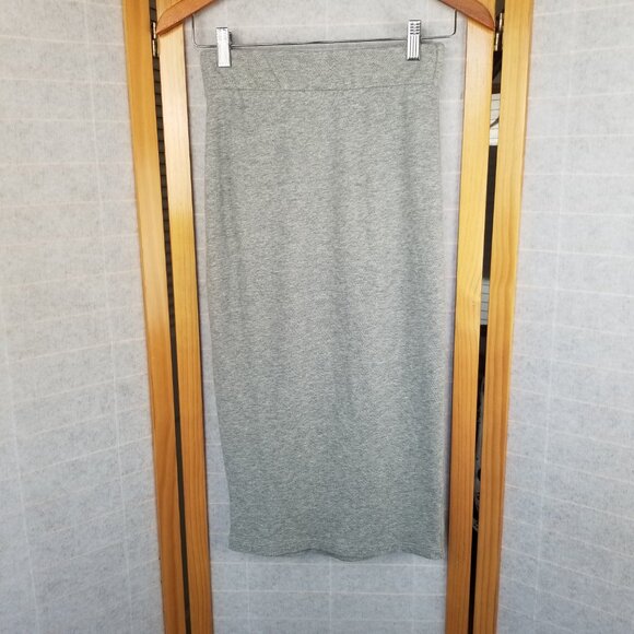 Standard James Perse Gray Jersey Pencil Skirt XS - Picture 1 of 11